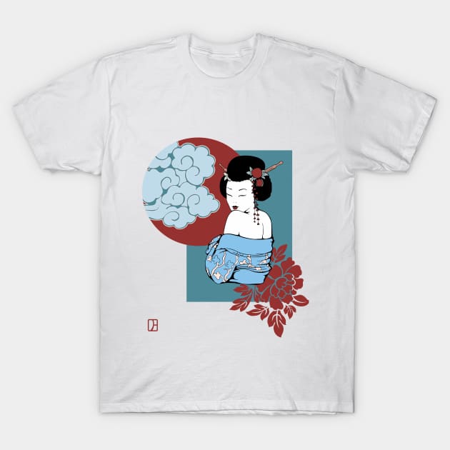 Geisha T-Shirt by annadeeva